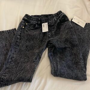 Caroline constas black denim pants